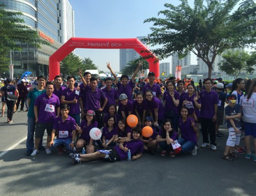 TTIV tham gia “Cuộc chạy Terry Fox Run 2015”